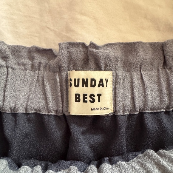 Aritzia Trixie Skirt Granite Blue Size M - Picture 4 of 8